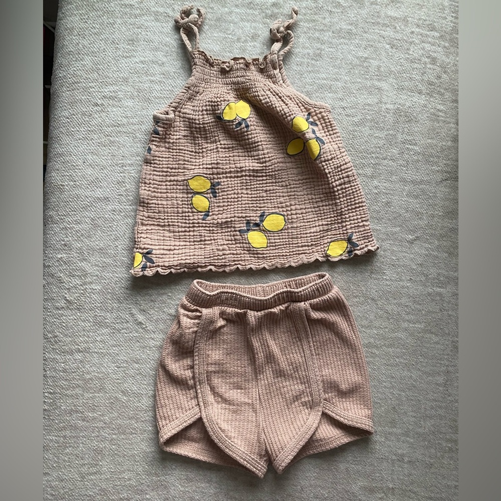 Lemon Print play Outfit